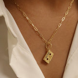 Mix Tape Charm Pendant