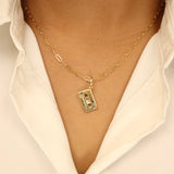 Mix Tape Charm Pendant