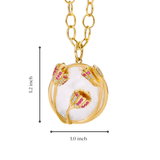 Jardin Water Lilies Pendant