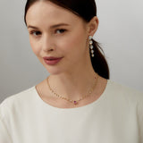 Diamond Cushion Necklace