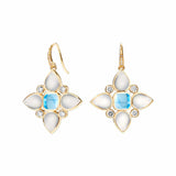 Moon Flower Earrings