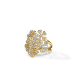 Jardin Diamond Flower Bunch Ring