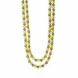 Mogul Opal and Peridot Bead Necklace