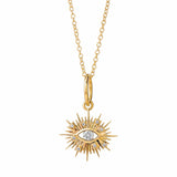 Chakra Evil Eye Charm Pendant