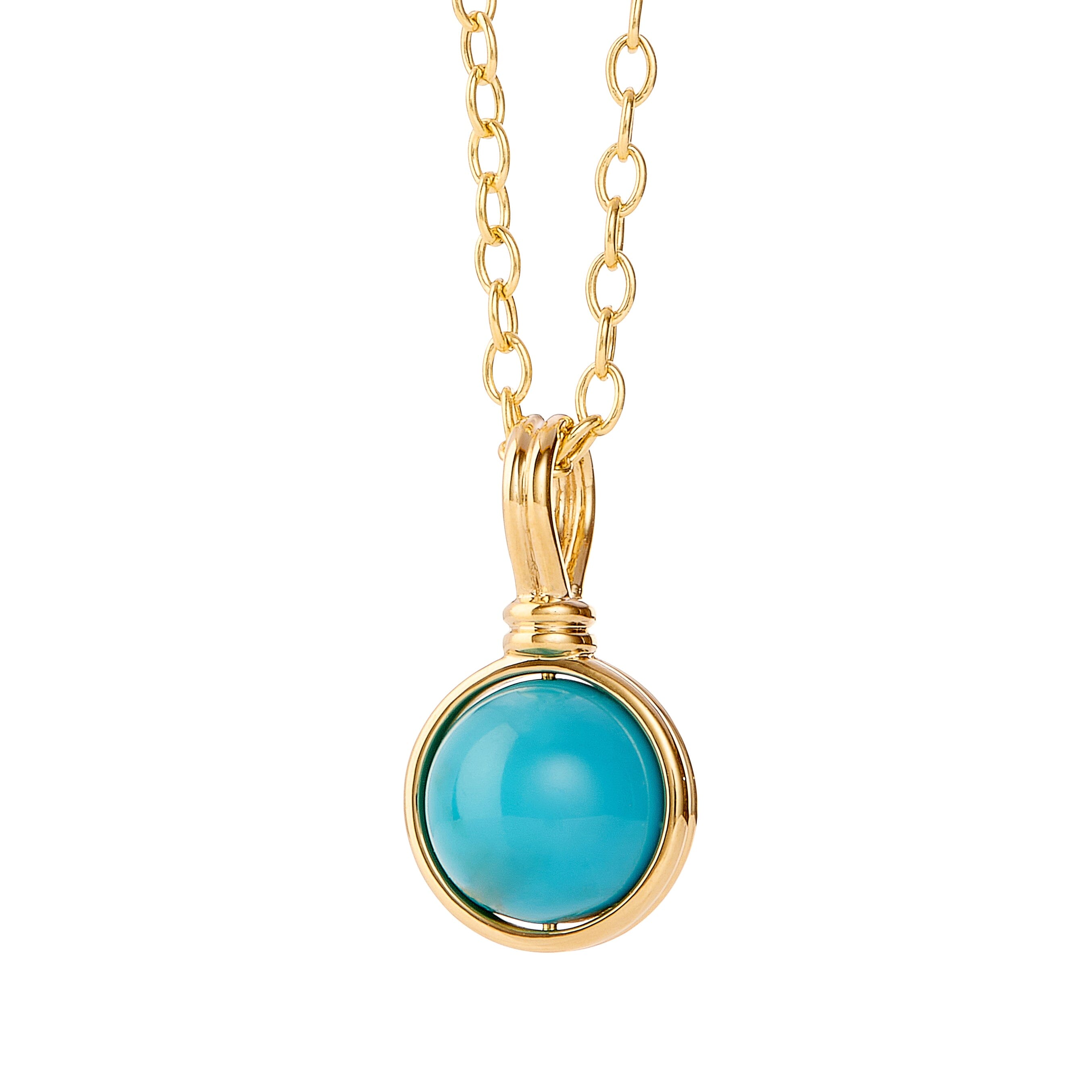Turquoise Pendant - Candy Sleeping Beauty Collection | SYNAJEWELS