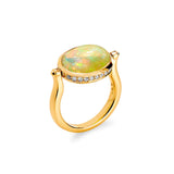 Opal Candy Swivel Ring