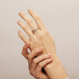 Cosmic Gemstone & Diamond Ring