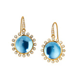 Sun Diamond Earrings
