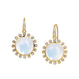 Sun Diamond Earrings