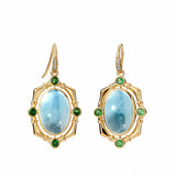 Mogul Tsavorite Earrings