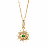 Chakra Evil Eye Charm Pendant