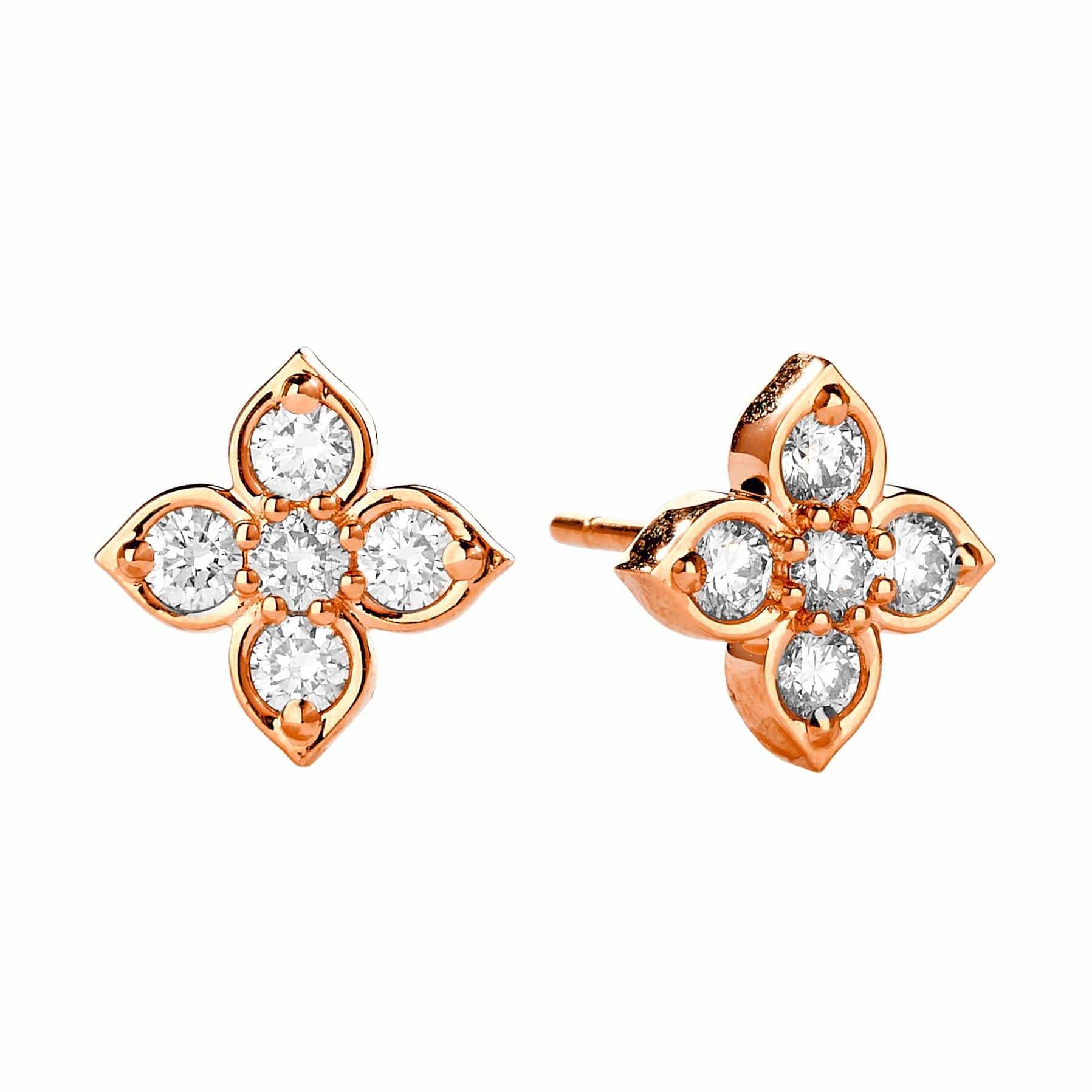 定価3.8万 enasoluna Solid diamond earrings Shuriken • Diamond Earrings – Marina Fragoso Fine Jewelry
