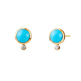 Candy Gem and Diamond Studs