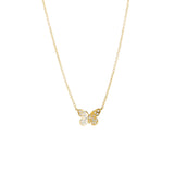 Jardin Butterfly Diamond Necklace