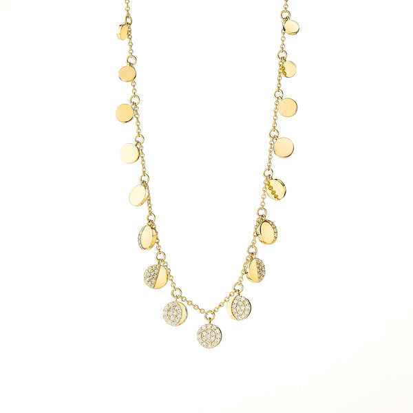 Cosmic Moon Phase Necklace