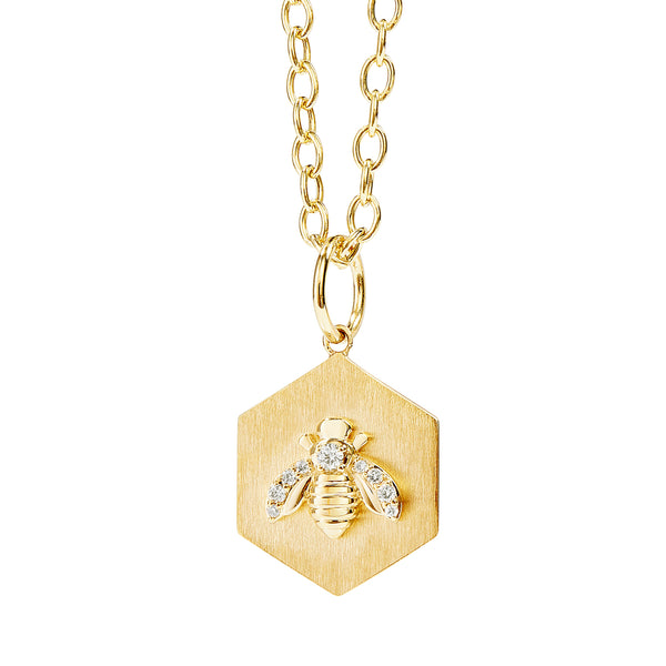 Jardin Bee Diamond Pendant