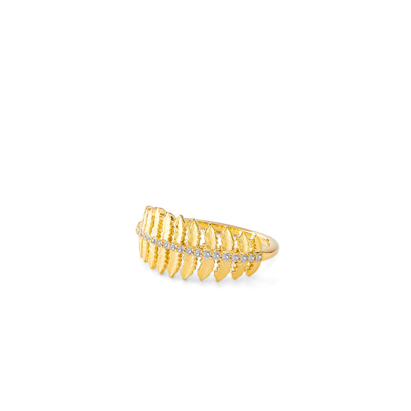 Jardin Fern Leaf Ring