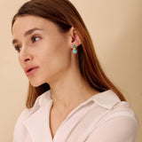 Candy Chrysoprase & Gemstone Earrings