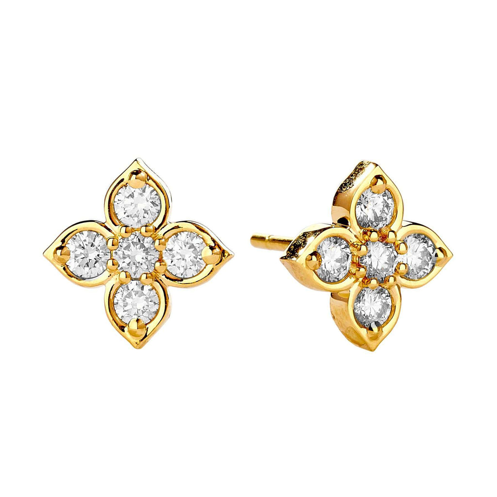 Sun & Moon Diamond Earrings – ESQUELETO