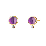 Candy Gem and Diamond Studs