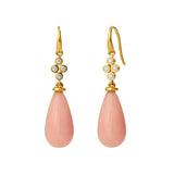 Mogul Pink Opal Drop Earrings