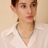 Mogul Turquoise Bead Necklace