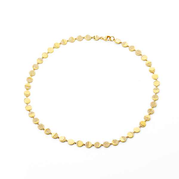 Cosmic Moon Phase Necklace