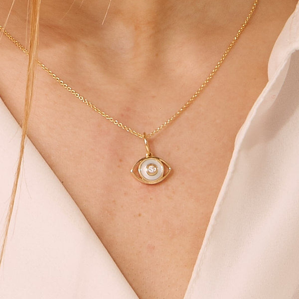 Chakra Evil Eye Pendant