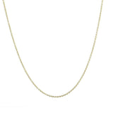 18 Karat Yellow Gold Cable Chain